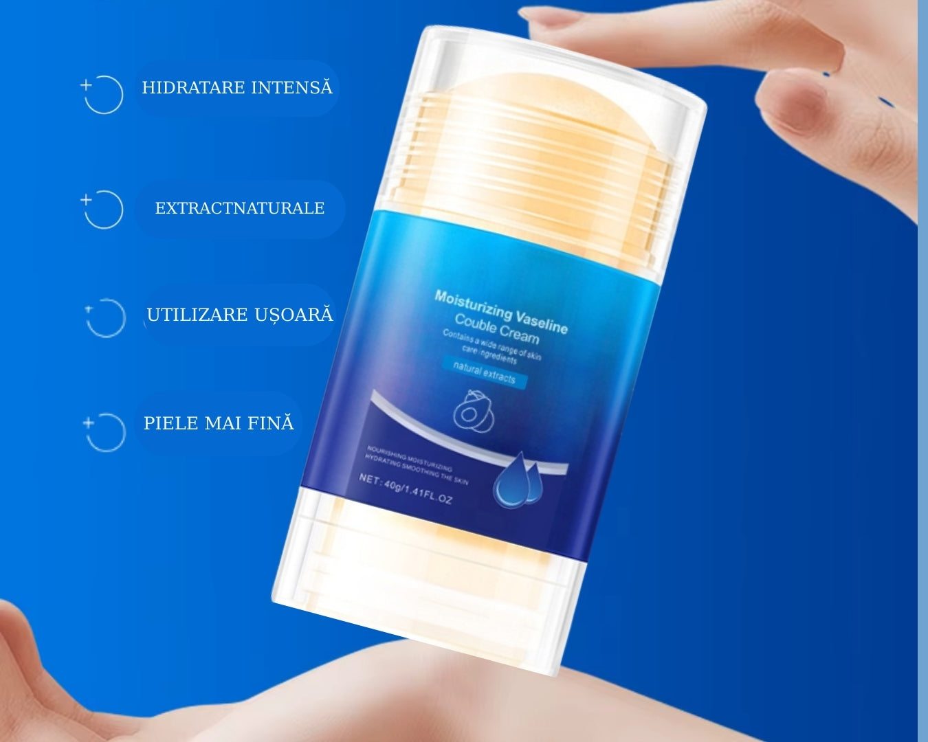 Hidratant profund anti‑crăpături