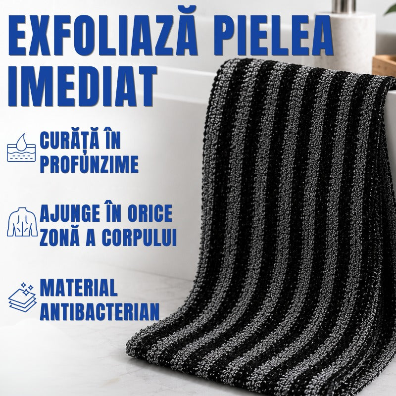 Prosopul exfoliant de duș
